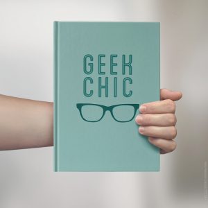 Geek Chic journal by Charm Design Studio