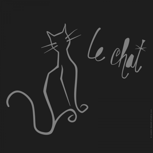 Charm Design Studio / Le Chat French Cat design detail
